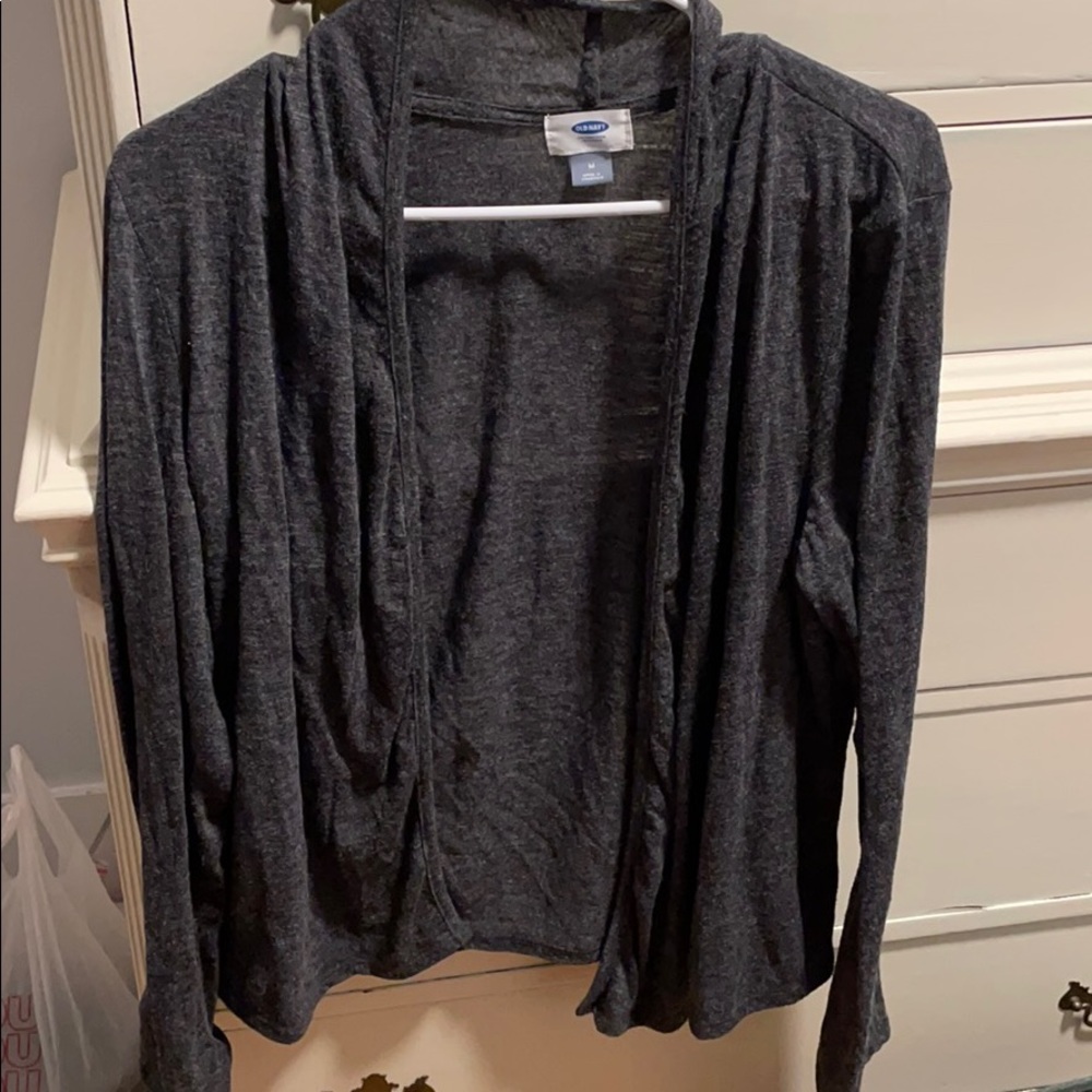 Grey cardigan